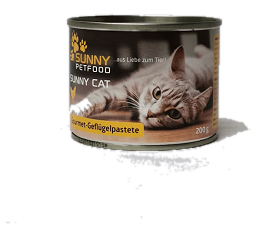 SUNNY Petfood GOURMET Geflügelpastete 200g