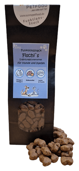 Fischi´s mit Omega 3 und 6 - für Hunde und Katzen 140g