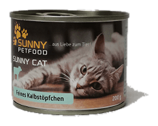 SUNNY Petfood Feines Kalbstöpfchen 200g