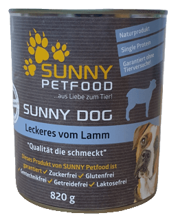Dog Lamm 820g