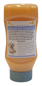 Lachsöl mit Schafsfett 500ml