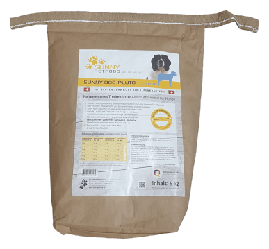 SUNNY Petfood - KALTGEPRESST - PLUTO 5 kg