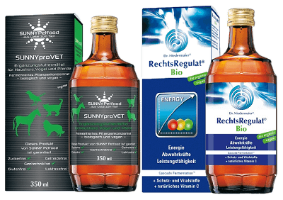 SUNNYproVET + Rechtsregulat®BIO jeweils 350ml