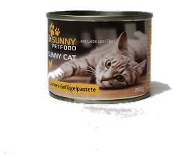 SUNNY Petfood GOURMET Geflügelpastete 200g