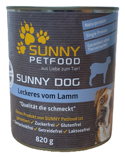 Dog Lamm 820g