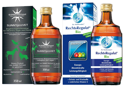 SUNNYproVET + 2 x Rechtsregulat®BIO jeweils 350ml