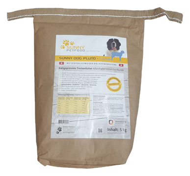 SUNNY Petfood - KALTGEPRESST - PLUTO 5 kg