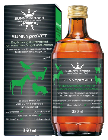 SUNNYproVET - Rechtsregulat für Tiere - 350ml