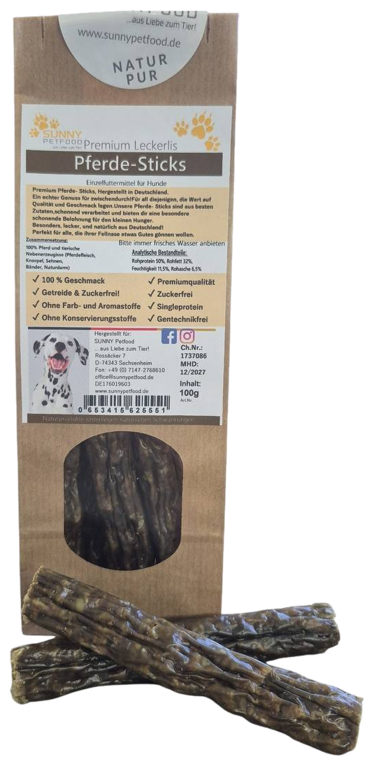 Pferde-Sticks 100g